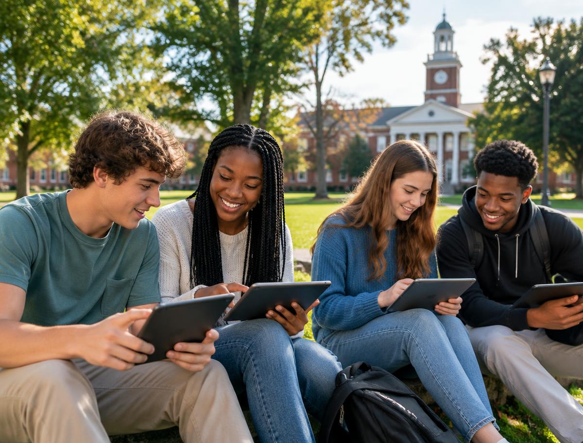 Young people learning together in Greenville